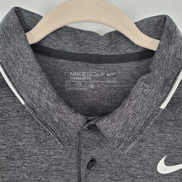 Nike Golf Breathe Heather Polo 833063 Sz XL - Standard Fit - Picture 3 of 11